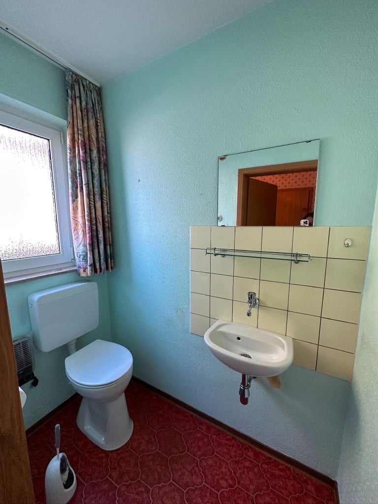 WC vor der Modernisierung