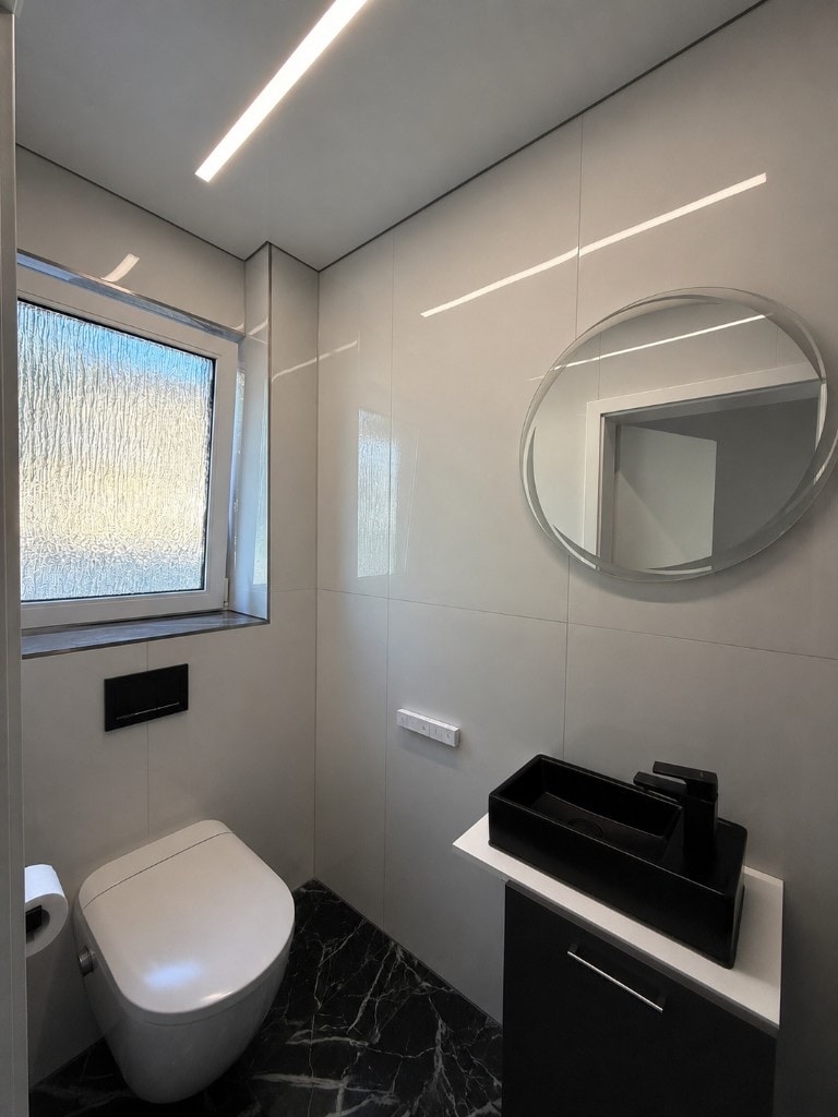 Modernisiertes WC